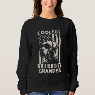 Coolest Boerboel Opa Amerikaanse Vlag Fun Trui