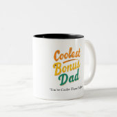 Coolest Bonus Dad Mok - Custom Stepdad Gift (Voorkant rechts)
