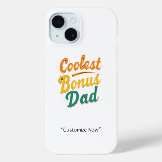 Coolest Bonus Pap Telefoonhoesje – Cool Pap Gift Case-Mate iPhone Case (Achterkant)