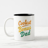 Coolest Bonus Papa Mug - Custom Stepdad Cadeau (Gauche)