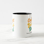 Coolest Bonus Papa Mug - Custom Stepdad Cadeau (Centre)