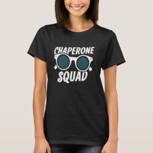 Coolest Chaperone Squad Grappige Ouder Matching vo T-shirt