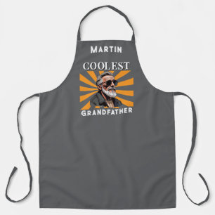 Coolest Grandfather Funny Retro Cool Zonnebril Schort