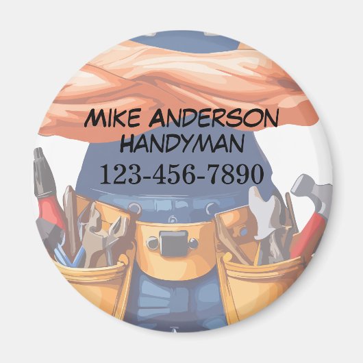 Coolest Handyman Business Magnets clients (Devant)