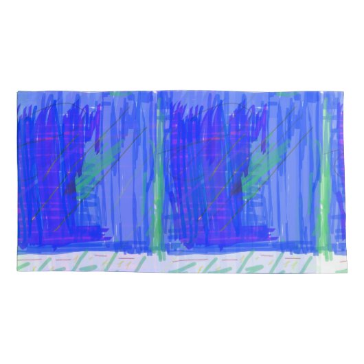 Coolest Nautical Abstract Kussensloop (Achterkant-Links)