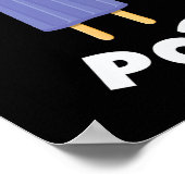 Coolest Pop Funny Fathers Day Cool Dad Joke Dads G Poster (Hoek)