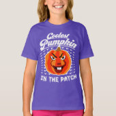 Coolest Pumpkin – Grappige Herfst & Halloween Tee T-shirt (Voorkant)