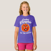 Coolest Pumpkin – Grappige Herfst & Halloween Tee T-shirt (Voorkant volledig)