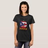 Coolest Pumpkin In The Patch Boricua Flag Jack Ou2 T-shirt (Voorkant volledig)