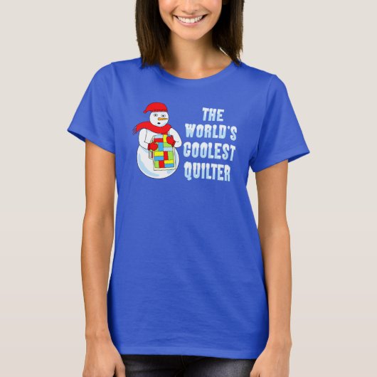 Coolest Quilter T-shirt (Voorkant)