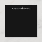 Coolest Rock Band Cartes de visite (Dos)