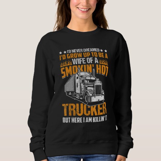 Coolest Truck Driver Construction Workers Vehicle Trui (Voorkant)