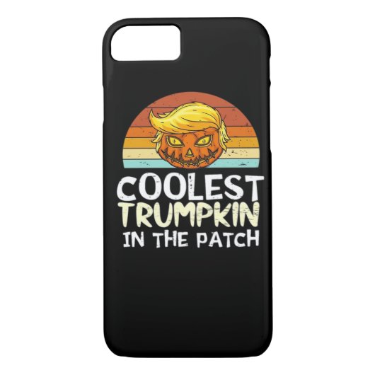 Coolest Trumpkin Patch Case-Mate iPhone Case (Achterkant)