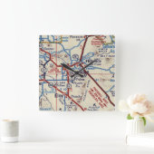 Coolidge Arizona  Map Vierkante Klok (Huis)