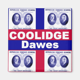 Coolidge-Dawes 1924 Magnet