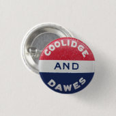 Coolidge-Dawes Button (Voorkant /achterkant)