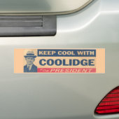 Coolidge pour le Président Sticker (En voiture)