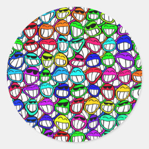 COOLIEPROEP RONDE STICKER