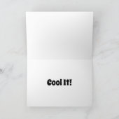 Cooling Ice Cube Textion Afbeelding Kaart (Binnen)