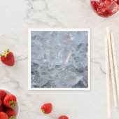 Cooling Ice Cube Textion Afbeelding Servet (Insitu)