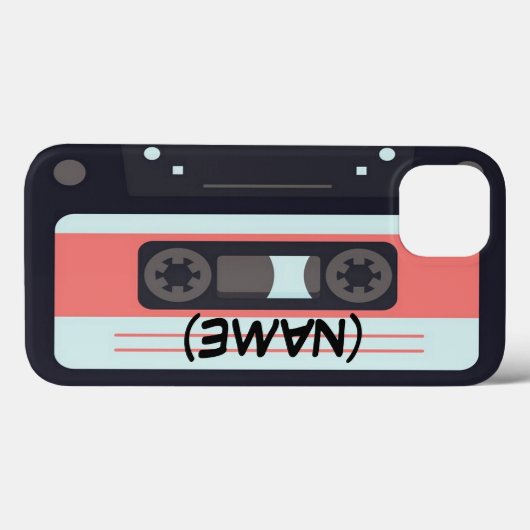 Coolio Mixtape Cassette Personal Case-Mate iPhone Case (Achterkant (horizontaal))