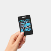 Coolste Buschauffeur Ooit Badge (Handheld)