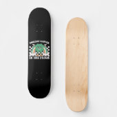 Coolste Klaver In De Patch St. Patrick's Dag Skateboard (Voorkant)