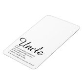 Coolste Oom Ooit, Funcle Definitie Script Magneet (Linkerzijde)