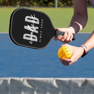 Coolste papa sinds 20XX Modern Eenvoudig Netjes Pickleball Paddle