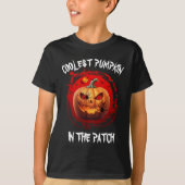 COOLSTE POMPOEN IN DE PATCH CUSTOM T-SHIRT (Voorkant)