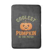 Coolste Pompoen In De Patch Halloween-ontwerp Badmat (Voorkant Verticaal)