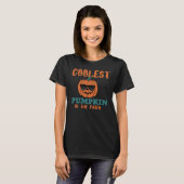 Coolste Pompoen in de Patch T-shirt (Voorkant volledig)
