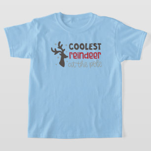 Coolste rendieren op de pole kerst t-shirt