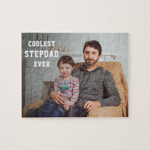 Coolste stiefvader ooit Gepersonaliseerde foto vad Legpuzzel