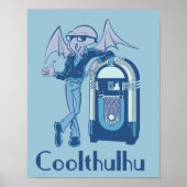 Coolthulhu (cool Cthulhu) Poster (Voorkant)