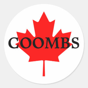 COOMBS RONDE STICKER