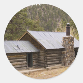 Coon Creek Cabin Ronde Sticker