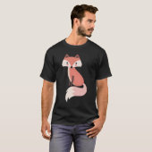 Coon Fox Animal Nature Jdk0001 T-shirt (Voorkant volledig)