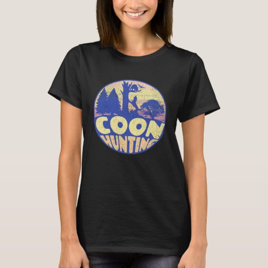 COON HUNTING   Coon Hunter T-shirt (Voorkant)