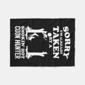 Coon Hunting Coonhounds Coon Hunters Fleece Deken (Voorkant (Horizontaal))