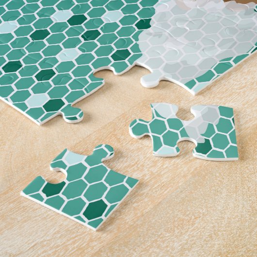 Coonhound Bathtime Puzzle Legpuzzel (Zijkant)