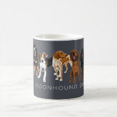 Coonhound Dad Gray Koffiemok (Center)
