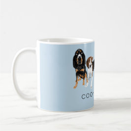 Coonhound Dad lichtblauw Koffiemok