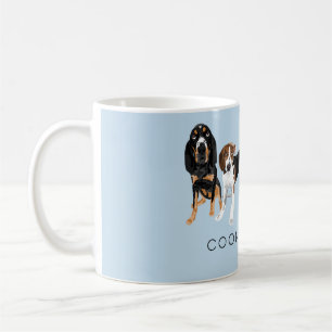 Coonhound Dad lichtblauw Koffiemok