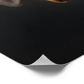 Coonhound Dog Poster (Hoek)