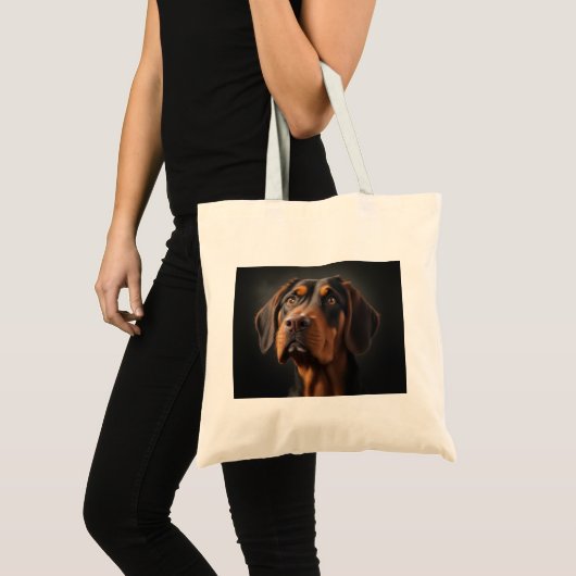 Coonhound-hond Tote Bag (Voorkant (product))