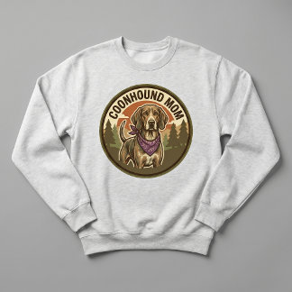 Coonhound Moeder Crewneck Hound Hond Moeder Cadeau Trui