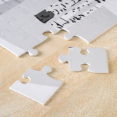 Coonhound Snow Play Legpuzzel (Zijkant)