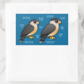 Coop v Sharpie Rechthoekige Sticker (Tas)