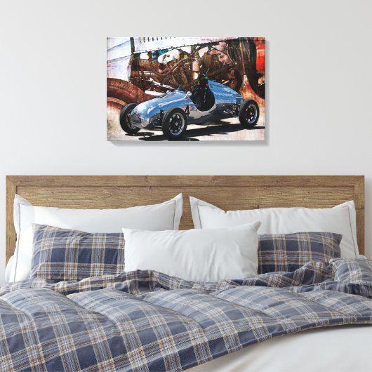 Cooper 1100 Stretched Canvas Print (Insitu (Slaapkamer))